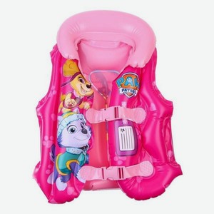 Жилет для плавания PAW-PATROL детский, розовый (9178091)