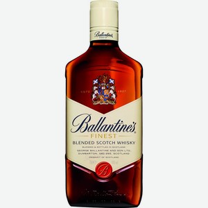 Виски BALLANTINE S Файнест шотландский купажированный алк.40%, Великобритания, 0.7 L