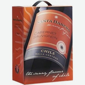 Вино Санта Бабера Каберне Совиньон DO CENTRAL VALLEY Красное Сухое 3л