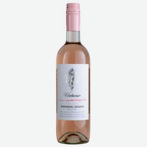 Вино Виртуозо Зинфандель Розато IGT Puglia Розовое Полусухое 0.75л