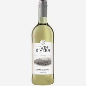 Вино Твин Риверс Шардоне SOUTH EASTERN AUSTRALIA Белое Полусухое 0.75л