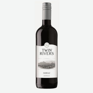 Вино Твин Риверс Шираз SOUTH EASTERN AUSTRALIA Красное Полусухое 0.75л