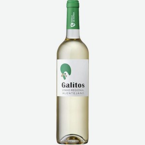 Вино Галитош белое сухое 13.5% 750мл