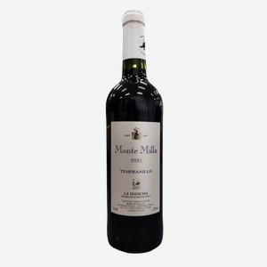 Вино Монте Милла Ла Манча DO Темпранильо Красное Сухое 0.75л