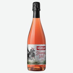 Игристое вино Muelle розовое брют Испания, 0,75 л