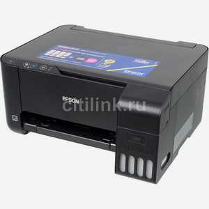 МФУ струйный Epson L3110 цветная печать, A4, цвет черный [c11cg87405/c11cg87403/408]