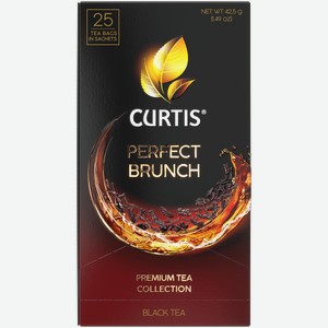 Чай черный в пакетиках Curtis perfect brunch, 25 пакетиков