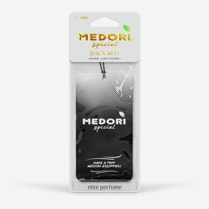 Ароматизатор автомобильный Medori картонный парфюм подвесной, 1 шт