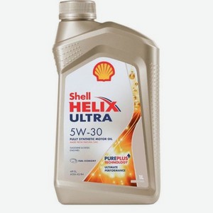 Моторное масло SHELL Helix Ultra, 5W-30, 1л, синтетическое [550046383]