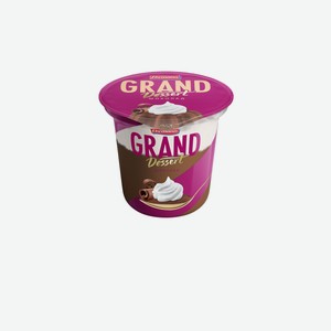 Пудинг Ehrmann Grand Dessert творожный взбитые сливки и шоколад, 200г
