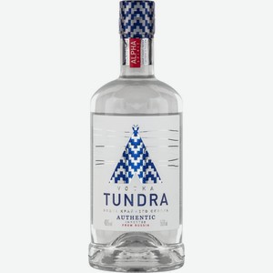 Водка Tundra Authentic 40% 500мл
