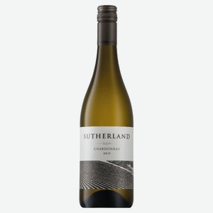Вино Sutherland Chardonnay Elgin белое сухое ЮАР, 0,75 л