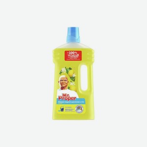 Средство для мытья пола и стен Mr.Proper Лимон жидкое 1 л