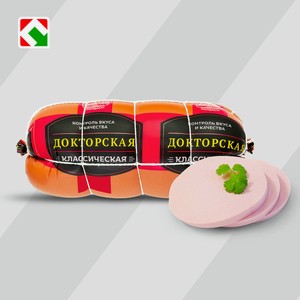 Колбаса  Докторская классическая , 1 кг, ТМ  Симбирские колбасы 