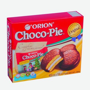 Печенье CHOCO PIE, 12 шт, 360 г