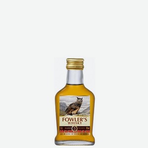 Виски Фоулерс зерновой 40% 0,1л