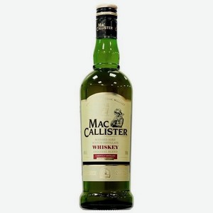 Виски МакКаллистер зерновой 40% 0,5л