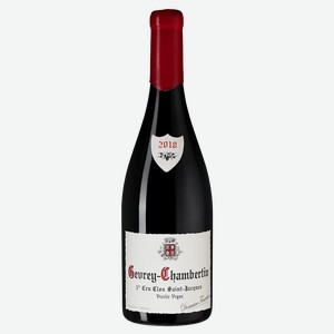 Вино Gevrey-Chambertin Premier Cru Clos Saint-Jacques Vieille Vigne, Domaine Fourrier, 0.75 л.