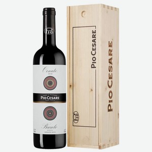 Вино Barolo Ornato в подарочной упаковке, Pio Cesare, 0.75 л.