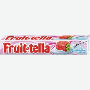 Жевательная конфета ФРУТЕЛЛА клубничный йогурт, 0.041кг