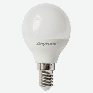 СПУТНИК Лампа светодиодная шар LED G45 12W/4000K/E14 (100Вт,х/св.)