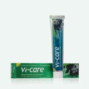 Зубная паста Vi-care   Black Seed   с черным тмином 100г