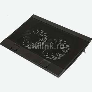Подставка для ноутбука DeepCool WIND PAL FS, 17 , 382х262х24 мм, 2хUSB, вентиляторы 2 х 140 мм, 793г, черный [windpalfs]