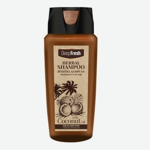Deep Fresh Хербал Шампунь для волос с Кокосовым маслом, 500 мл
