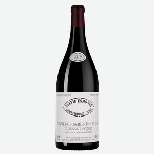 Вино Gevrey-Chambertin Premier Cru Clos St. Jacques, Domaine Sylvie Esmonin, 1.5 л., 1.5 л.