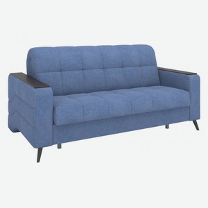 Прямой диван Хантер Синий, рогожка 159 х 207 см Без ящика
