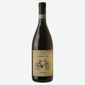 Вино La Bollina Minetta сортовое ординарное полусухое красное 13,5%, 0,75 л