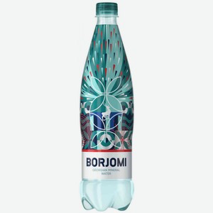 Вода минеральная лечебно-столовая Borjomi газированная, 0,75 л