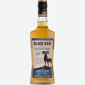 Виски Black Ram 3 года 40 % алк., Болгария, 0,5 л
