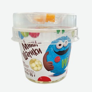 Мороженое Чистая Линия Мини-Шарики с ароматом ванили 12%, 65г