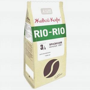 Кофе Живой Кофе Рио-Рио молотый, 200г