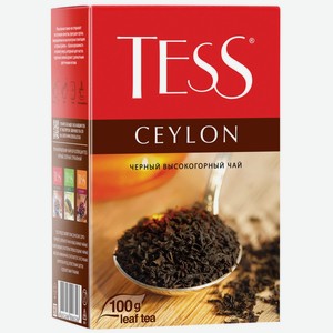Чай Тесс Цейлон Черный 100гр (орими)