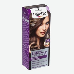 Palette Краска для волос 6-280 Темно-русый металик
