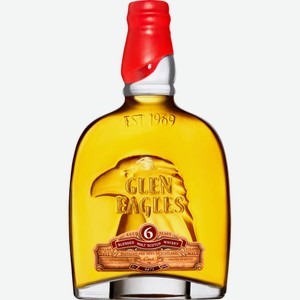 Виски GLEN EAGLES 6 лет солодовый алк.40%, Россия, 0.5 L
