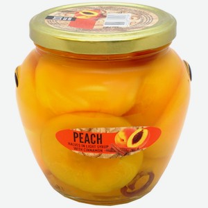 Персики DOLCE ALBERO половинки в сиропе с корицей (Китай)/, Греция, 580 мл