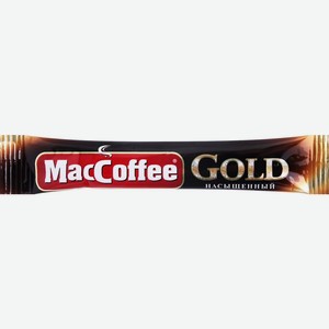 Кофе растворимый MACCOFFEE GOLD сублимированный к/уп, Россия, 2 г
