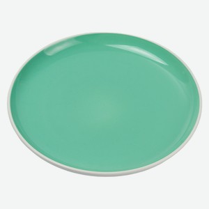 Тарелка обеденная фарфоровая Мятная Lazuro, 28х28х3.3 см