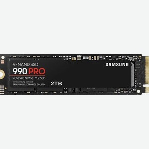 SSD накопитель Samsung 990 Pro MZ-V9P2T0CW 2ТБ, M.2 2280, PCIe 4.0 x4, NVMe, M.2