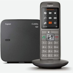 Радиотелефон Gigaset CL660A SYS RUS, черный [s30852-h2824-s321]