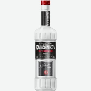 Водка Kalashnikov Premium 40% Россия 0,5л