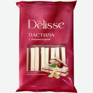 Пастила DELISSE с мармеладом со вкус. ванили и вишни, Россия, 255 г