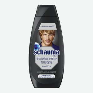 Шампунь Schauma Intensive от перхоти, для нормальных волос, мужской, 360 мл