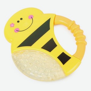 Прорезыватель-погремушка BabyGo Пчелка с водой Z-012