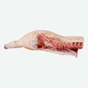 Тазобедренный отруб свинины на кости Витрина со шкурой охлажденный