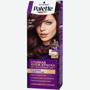 Крем-краска для волос Палетт Интенсивный цвет RF3 Красный гранат, 110 мл