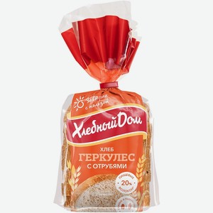 Хлеб Геркулес зерновой Половинка Хлебный Дом 250 г, 0,25 кг